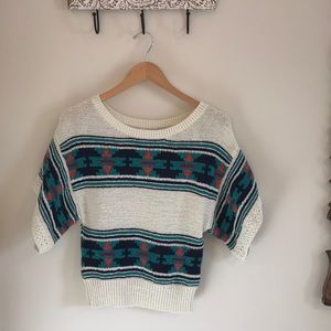 AE Tribal Print Sweater